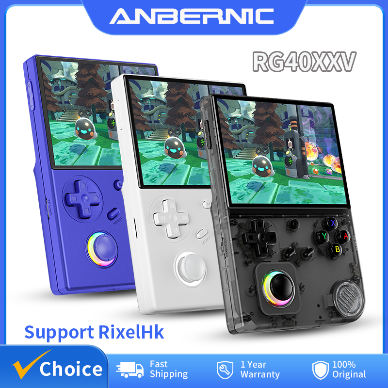 Retro Gaming Mobile - Портативная игровая консоль ANBERNIC RG40XXV в