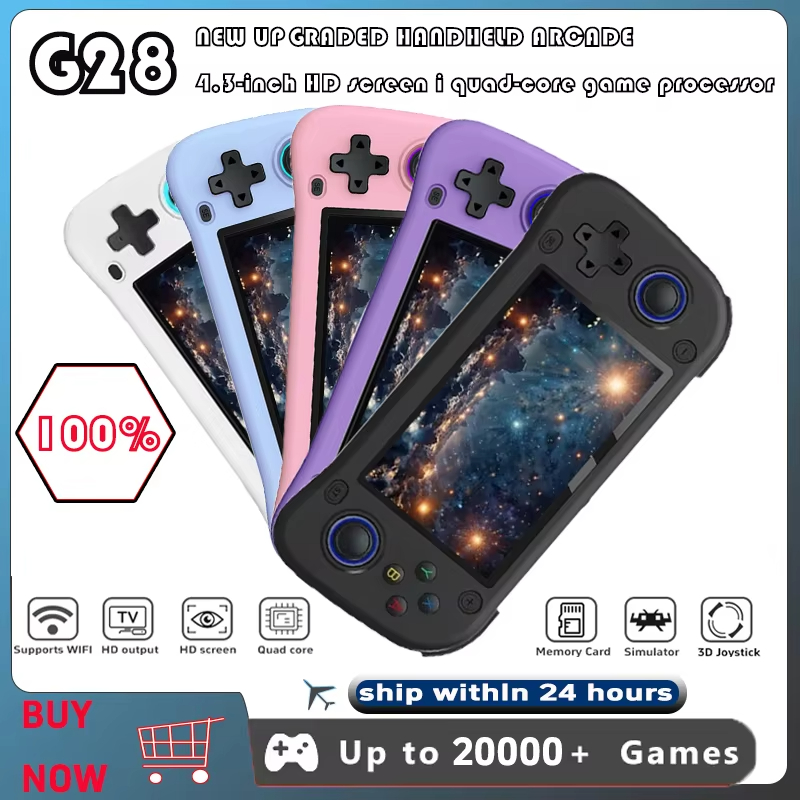 Retro Gaming Images - Портативная игровая консоль G28 Retro с