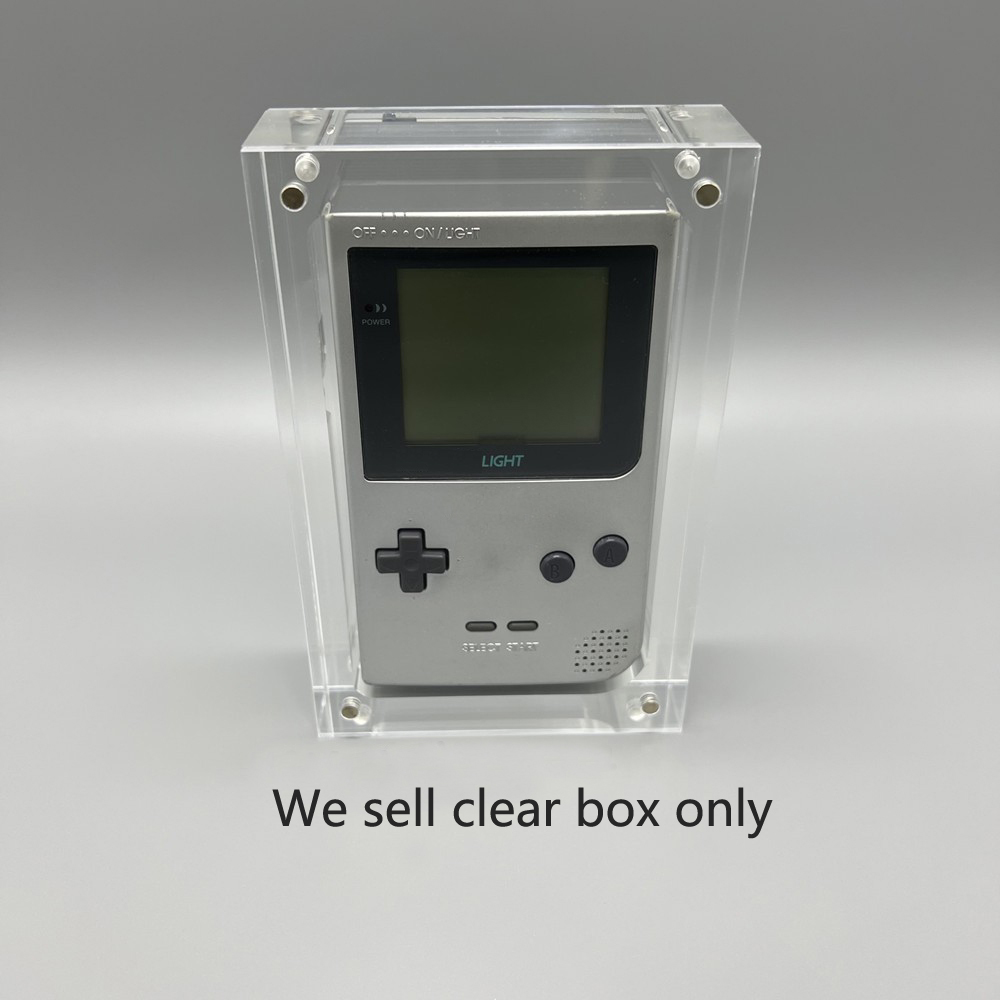 Game Boy Cartridge Holder - Прозрачная магнитная акриловая коробка для хранения