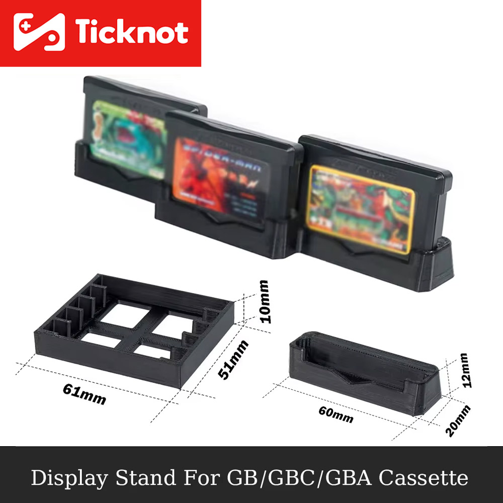 Game Boy Cartridge Holder - 3D-принт, подставка для хранения игр, кронштейн,