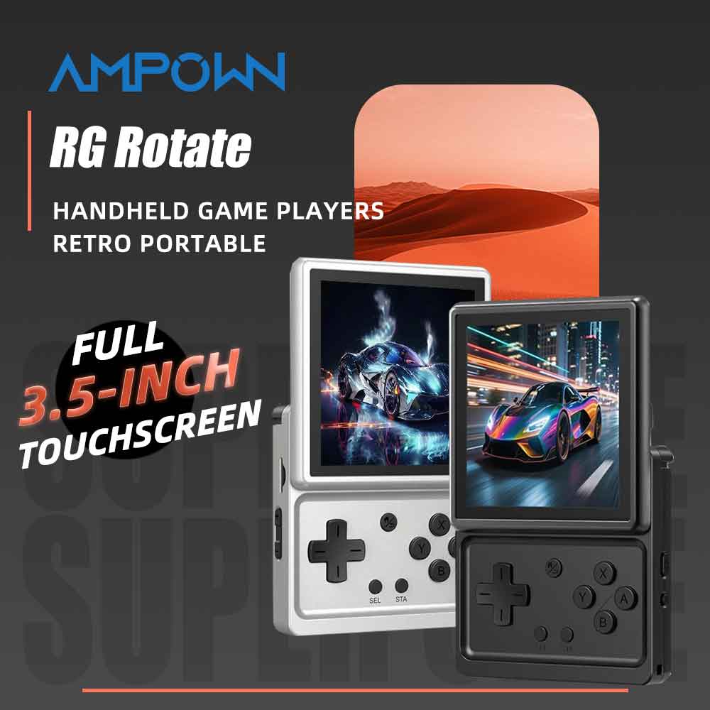 Retro Gaming Android - Портативная игровая консоль ANBERNIC RG Rotate