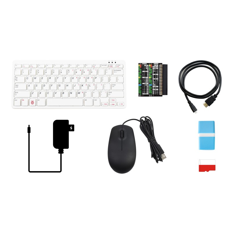 Retro Gaming Mini Pc - Компьютер Raspberry Pi 400 All-in-One с