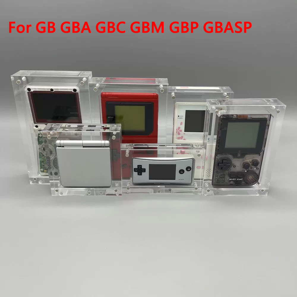 Game Boy Cartridge Holder - 1 шт. акриловый защитный футляр для