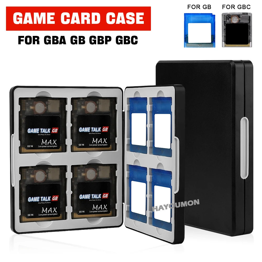 Game Boy Cartridge Holder - Черный футляр для хранения игровых карт