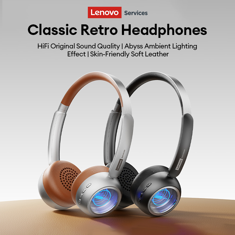 Retro Gaming Mobile - Наушники Lenovo LS101 Retro Maillard Bluetooth
