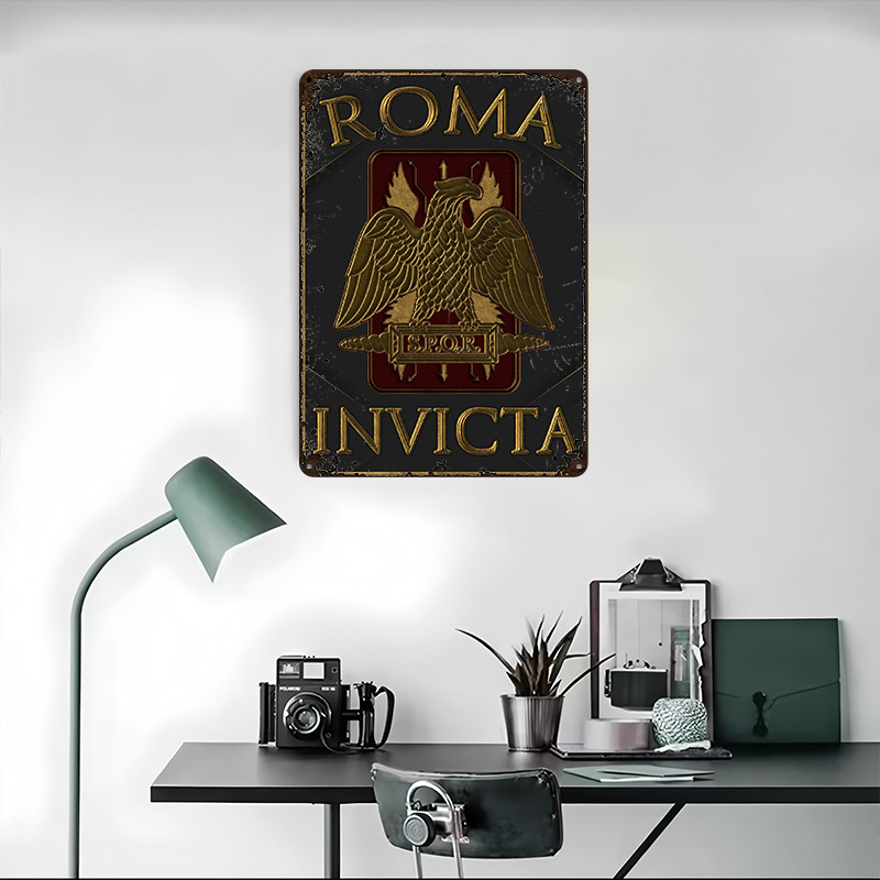 Металлическая табличка SPQR Ro – обзор и цена Retro Gaming Empire