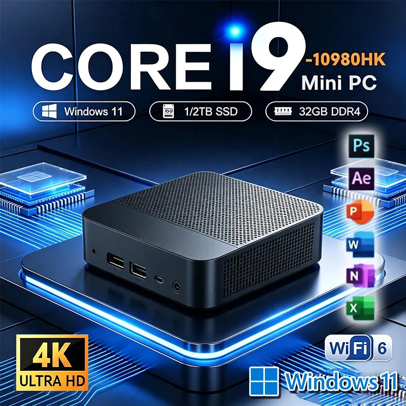 Мини-ПК 2026 с Windows 11 Pro, – обзор и цена Retro Gaming Mini Pc
