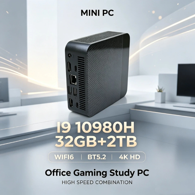 Мини-ПК 2026 с Windows 11 Pro, – обзор и цена Retro Gaming Mini Pc