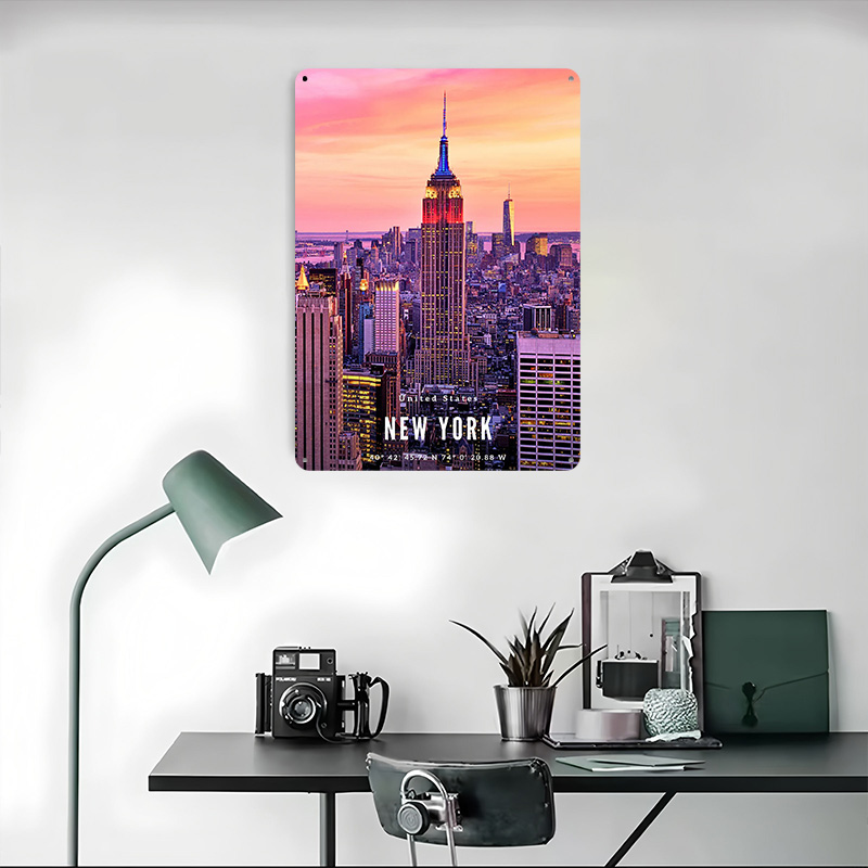 Плакат New York City Skyline п – обзор и цена Retro Gaming York