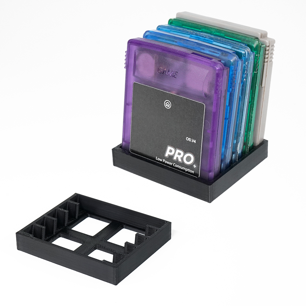 3D-принт, подставка для хранен – обзор и цена Game Boy Cartridge Holder