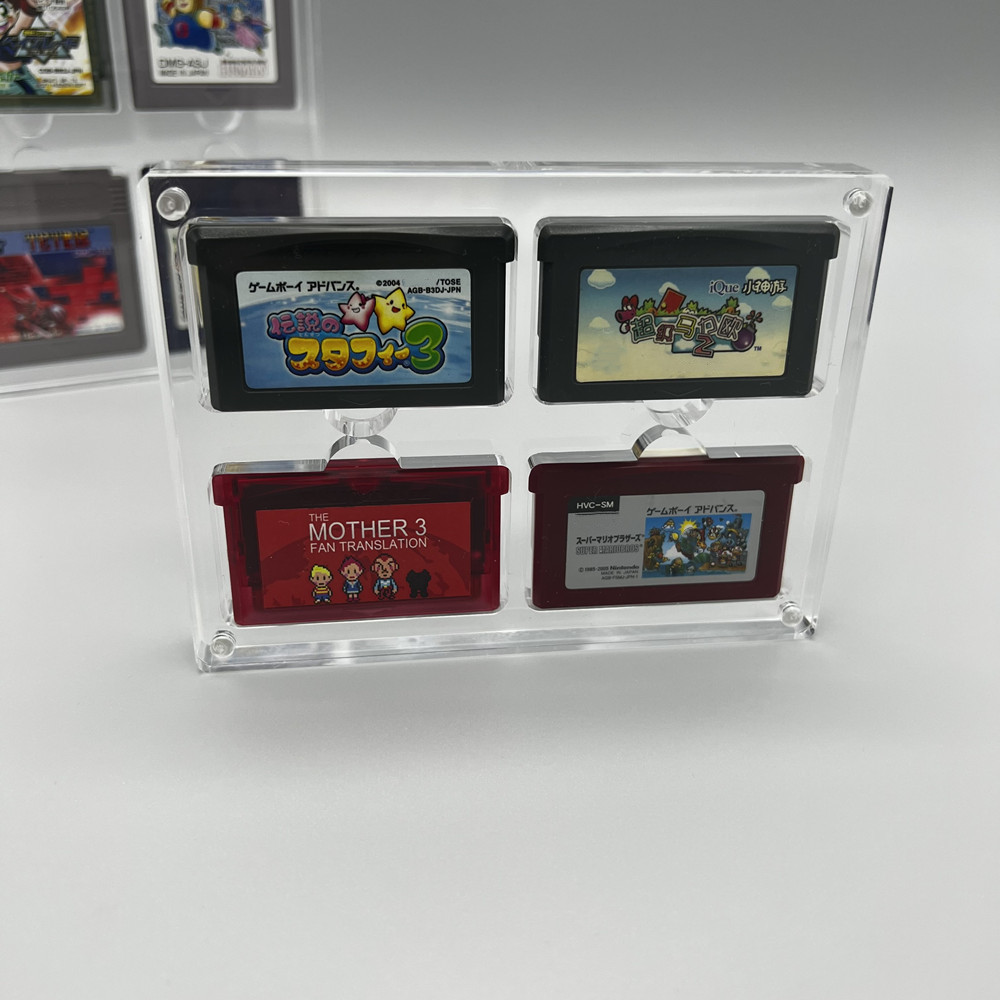 Высокая прозрачность, акрилова – обзор и цена Game Boy Cartridge Holder