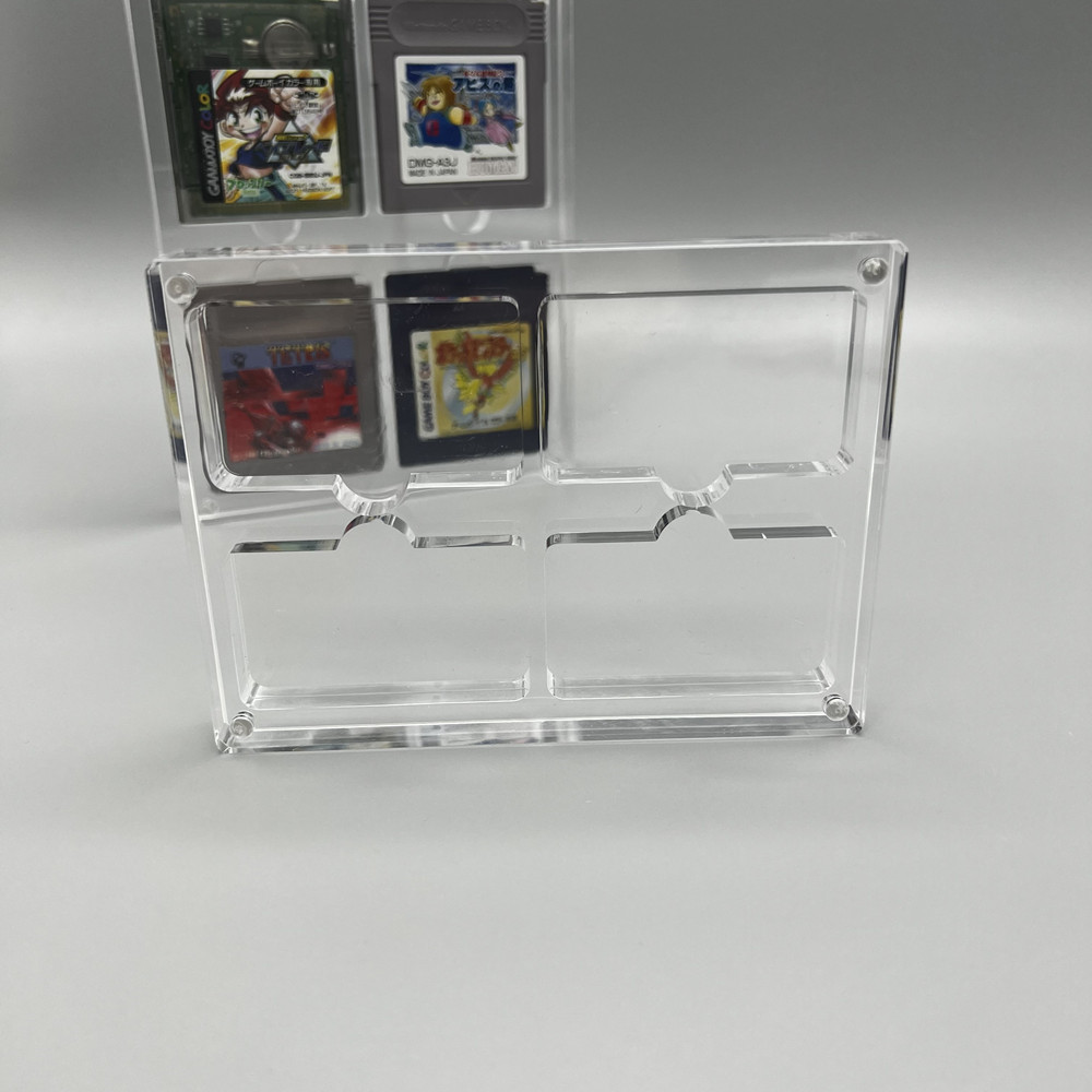 Высокая прозрачность, акрилова – обзор и цена Game Boy Cartridge Holder