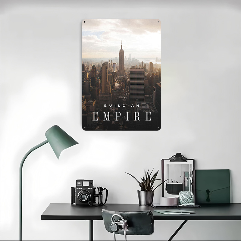 Металлический постер «Build An – обзор и цена Retro Gaming Empire