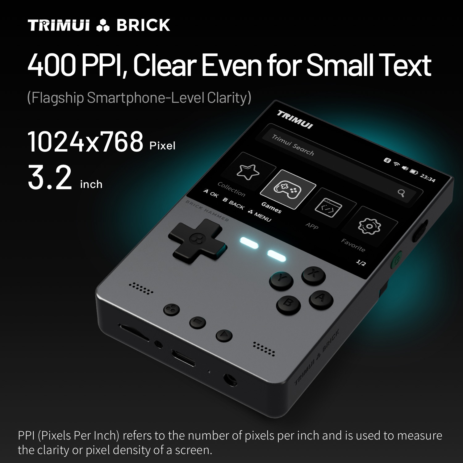 TRIMUI BRICK HAMMER Ретро порт – обзор и цена Retro Gaming Mobile