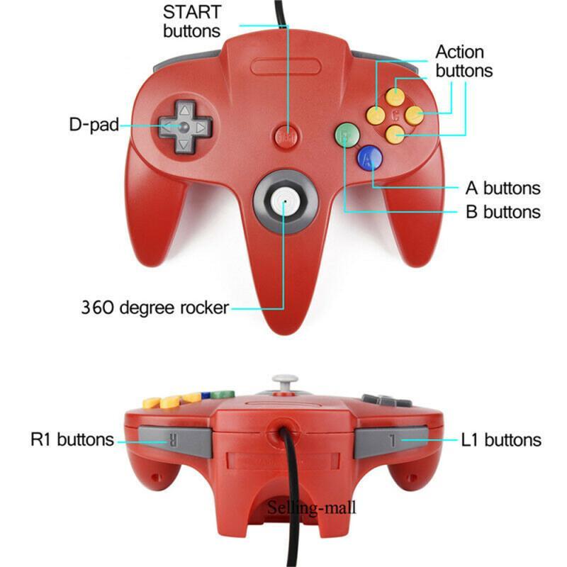 Контроллер N64, классический U – обзор и цена Retro Gaming Corps